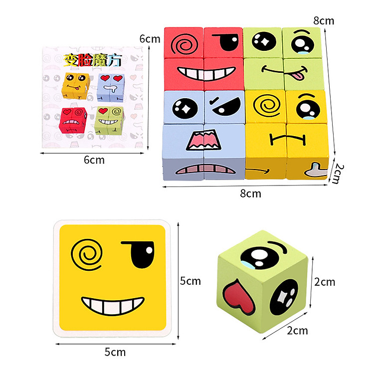 Đồ Chơi Rubik Biểu Cảm Cho Trẻ Chính hãng Giá rẻ - Hình ảnh 5