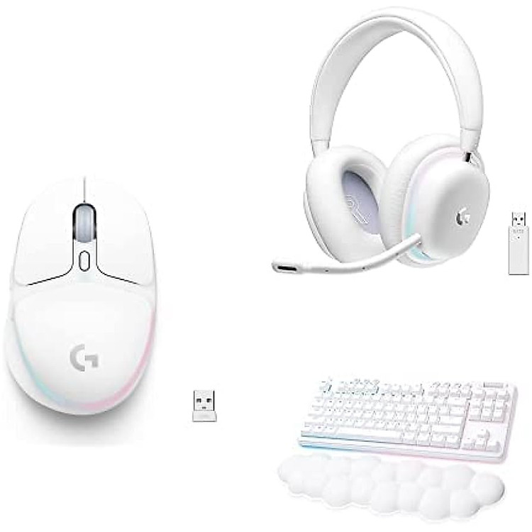 Bộ Sưu Tập Logitech Aurora - Bàn phím cơ không dây G715 TLK, Chuột không dây G705, Tai nghe không dây G735 - Hàng Chính Hãng
