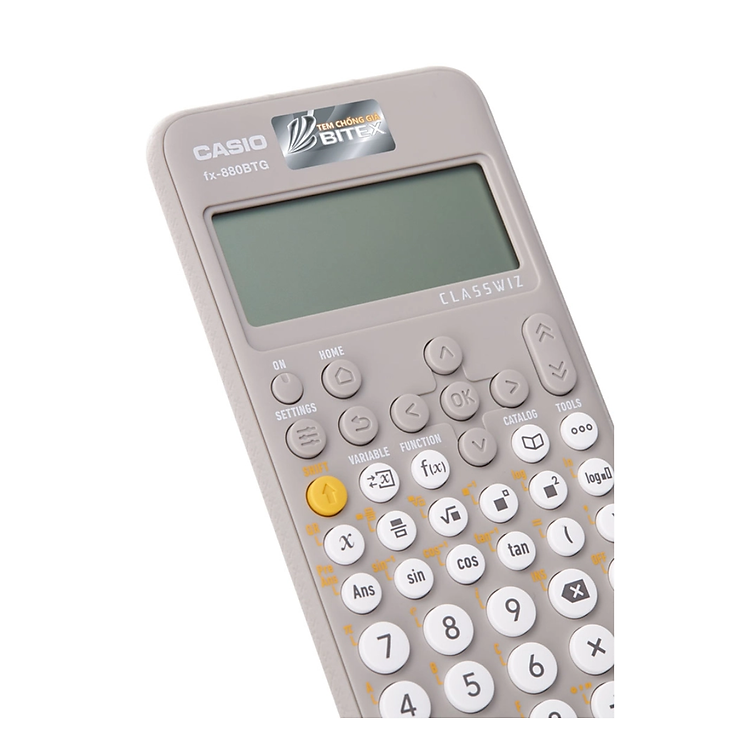 Máy Tính CASIO FX-880BTG - Màu Xám - Ảnh 3