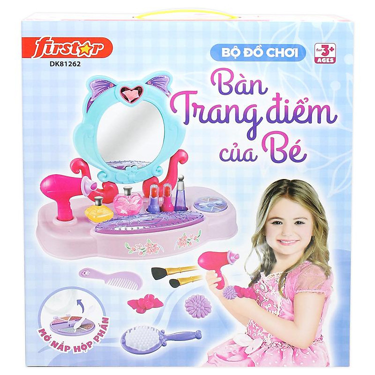 Đồ Chơi Bàn Trang Điểm Bé Firstar Chính hãng Giá rẻ - Hình ảnh 3