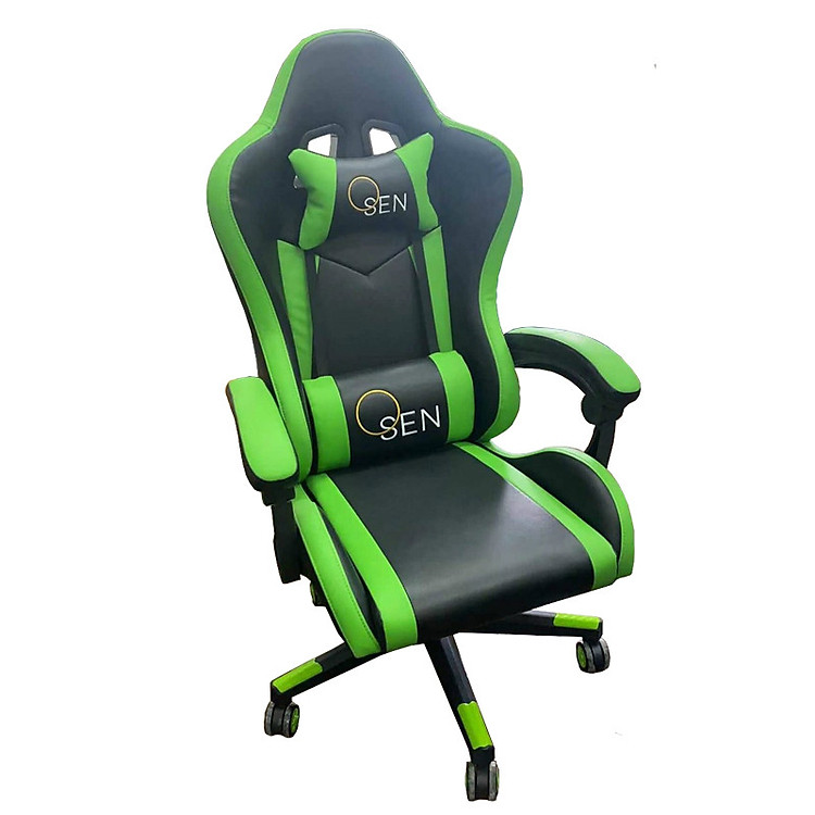 Ghế DXRACER Gaming CG3001-P dành cho Game thủ ngồi lâu một chỗ trong thời gian dài tốt cho cột sống có kèm gối tựa bọc nệm PVC 3 màu thể thao năng động (Trắng đen, đỏ đen, xanh đen)
