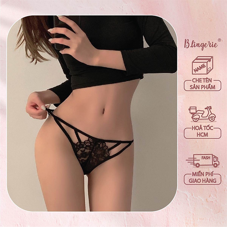 Quần Lót Ren Hoa Văn Gợi Cảm - B.Lingerie
