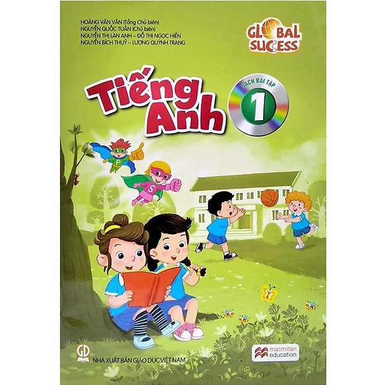 Tiếng Anh 1 – Global Success – GD – Sách bài tập