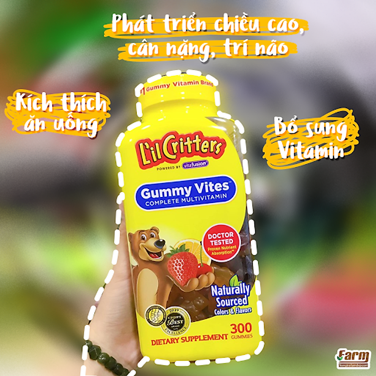 Vitamin tổng hợp L'il Critters cho trẻ Ưu đãi - Hình ảnh 5