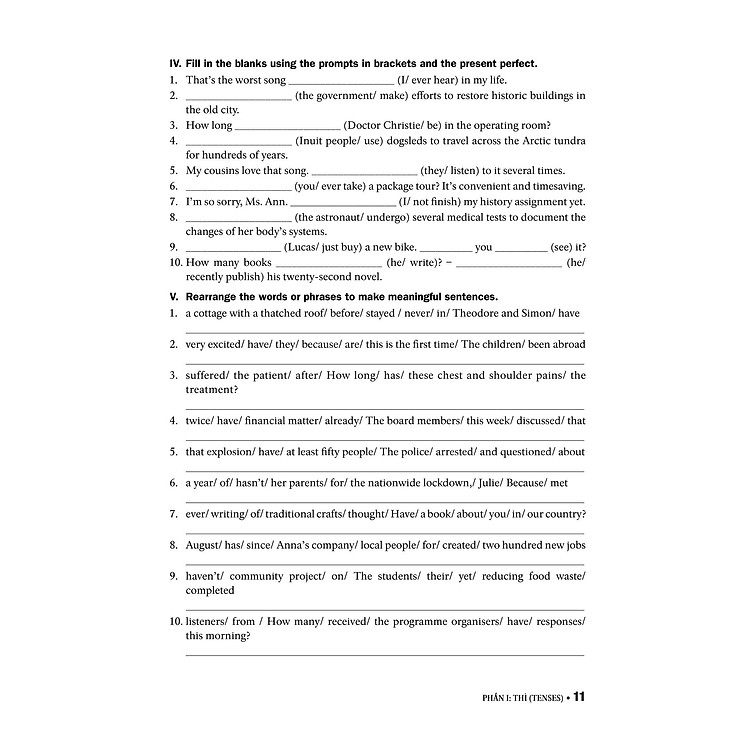 Ngữ Pháp Tiếng Anh Lớp 9 - Theo Chương Trình Khung Của Bộ GD&ĐT - Ảnh 5