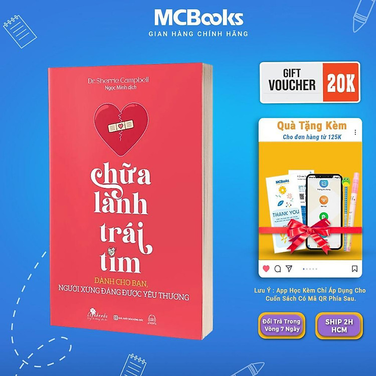 Mua tại Lazada :Chữa Lành Trái Tim - Dành Cho Bạn, Người Xứng Đáng Được Yêu Thương