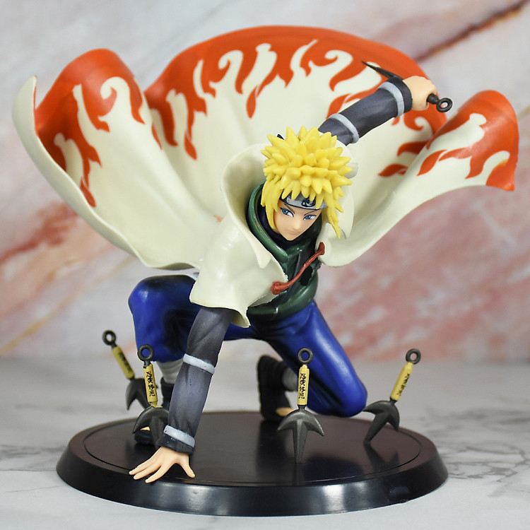 Mô Hình Yanshangqi Naruto Shippuden Namikaze Minato Hokage Đệ Tứ của Làng Lá Naruto's Father PVC Figure Cao Cấp