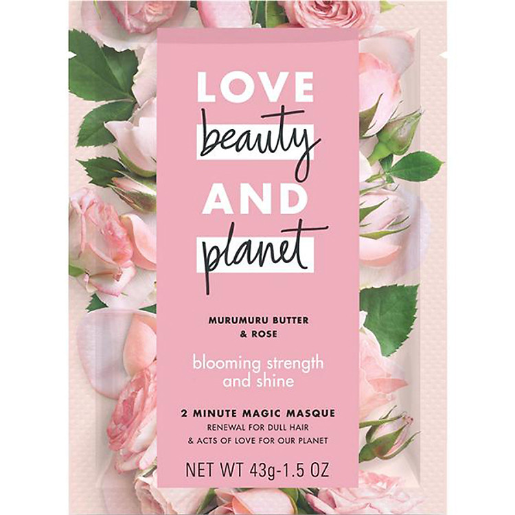 Kem Ủ Love Beauty And Planet Cho Tóc Nhuộm Rực Rỡ (43g)