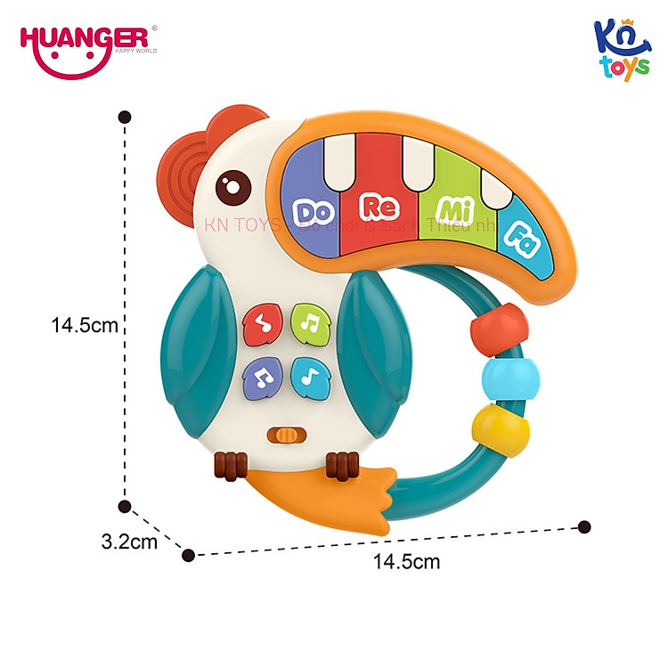 Đàn Organ Hình Con Vẹt HUANGER Chính hãng Giá tốt - Hình ảnh 4