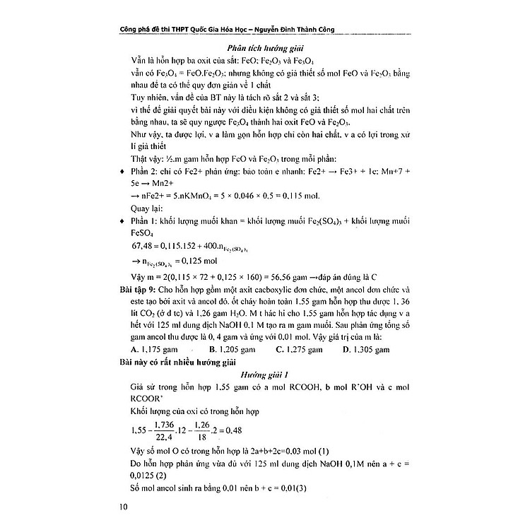 Công Phá Đề Thi THPT Quốc Gia Hóa Học - Ảnh 2
