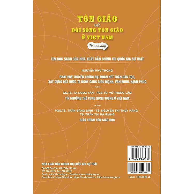 Tôn giáo và đời sống tôn giáo ở Việt Nam - Hỏi và đáp (bản in 2024) - Ảnh 2