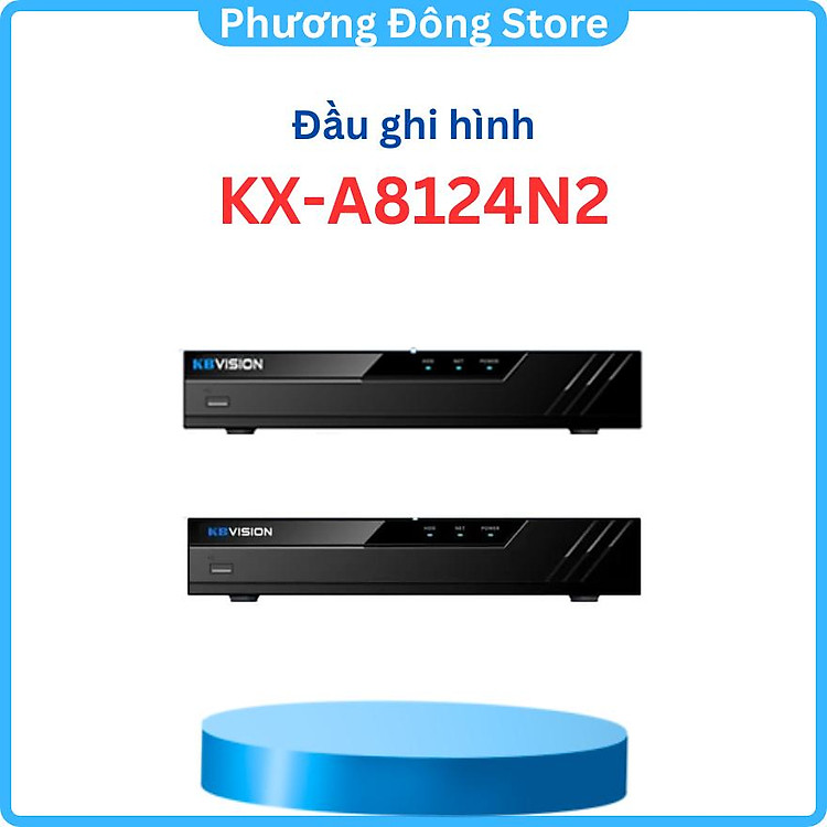ĐẦU GHI HÌNH IP KBVISION KX-A8128N2 8 KÊNH I KX-A8124N2 4 KÊNH - CHUẨN NÉT HÌNH ẢNH, HỖ TRỢ TÊN MIỀN, HỖ TRỢ CHUẨN ONVIF