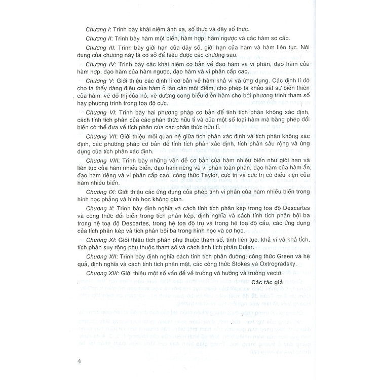 Toán Học Cao Cấp, Tập Hai - Giải Tích (Tái bản năm 2023) - Ảnh 5