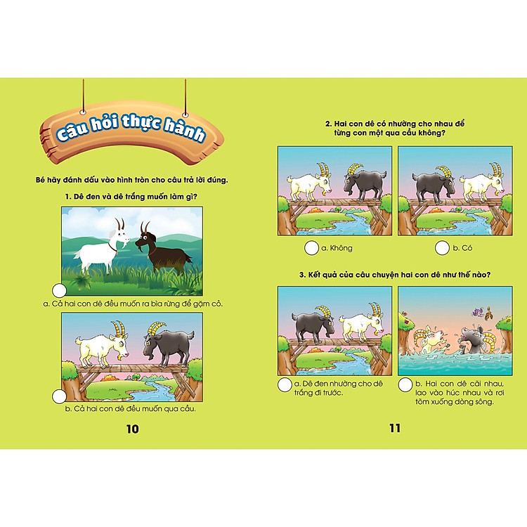 Truyện Ngụ Ngôn Và Câu Hỏi Thực Hành Ý Nghĩa - 95 Câu Chuyện Ngụ Ngôn Ý Nghĩa - 63 Câu Hỏi Thực Hành (Tập 2) - Ảnh 4