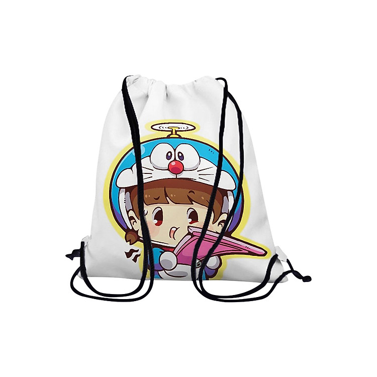 Túi Rút Unisex In Hình Cô Bé Doraemon Lấy Bảo Bối - BDCP073