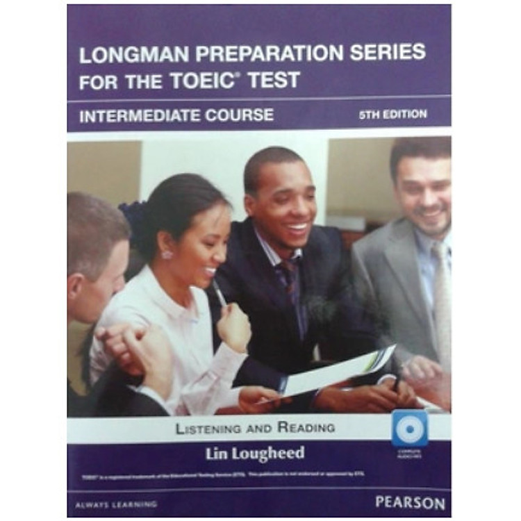 Sách Longman Preparation TOEIC (5 Ed.) VN Inter: Student Book With I-Test - Paperback 9780132861427