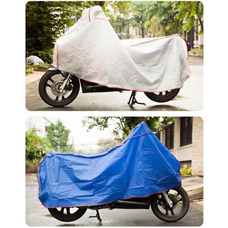 Bộ 5 bạt phủ che xe máy loại dày giao màu ngẫu nhiên