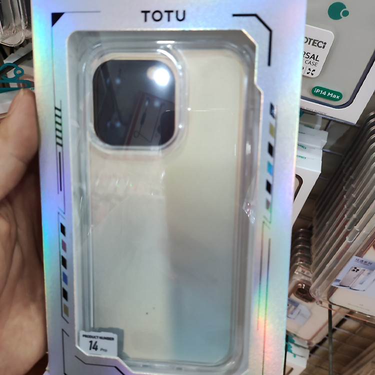 Ốp lưng ToTu trong suốt không ố màu dành cho iphone 14 promax/14pro/14max/14 - Hàng Chính Hãng
