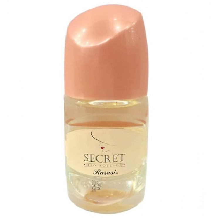 Lăn khử mùi tinh dầu nước hoa nữ Rasasi Secret Roll On Deo 50ml