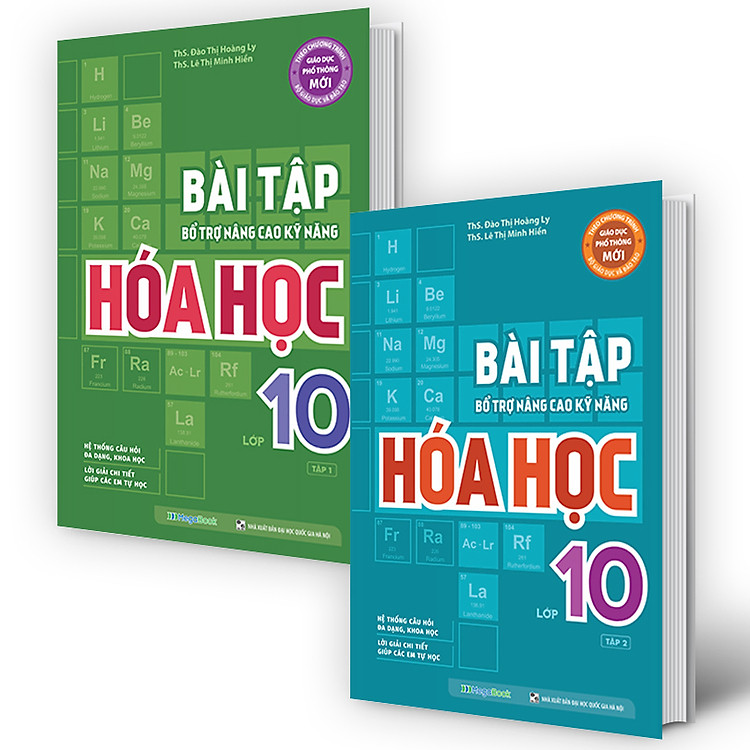 Bài Tập Bổ Trợ Nâng Cao Kỹ Năng Hóa Học Lớp 10 (2 Tập) - Ảnh 2