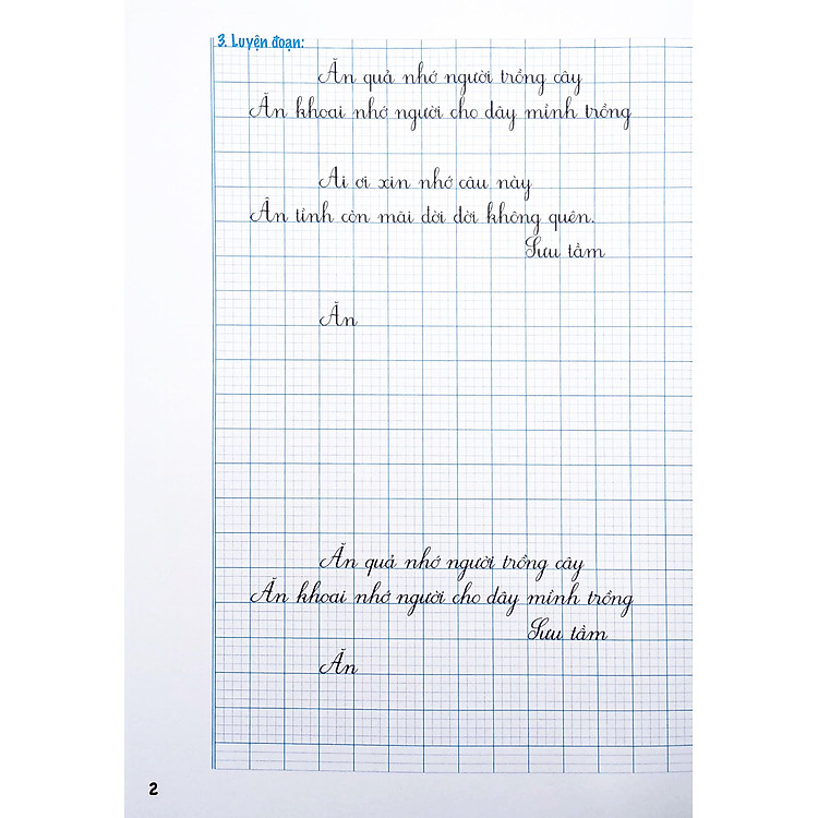 Luyện Viết Chữ Đẹp Lớp 3 - Tập 1 - Ảnh 4