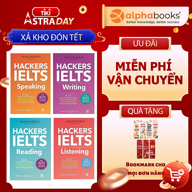 Hackers IELTS (Listening + Reading + Speaking + Writing) - Ảnh 9