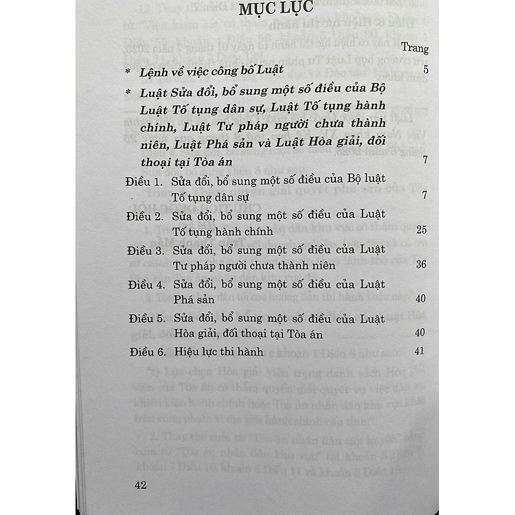 Luật Sửa Đổi, Bổ Sung Một Số Điều Của Bộ Luật Tố Tụng Dân Sự, Luật Tố Tụng Hành Chính, Luật Tư Pháp Người Chưa Thành Niên, Luật Phá Sản Và Luật Hòa Giải, Đối Thoại Tại Tòa - Ảnh 2