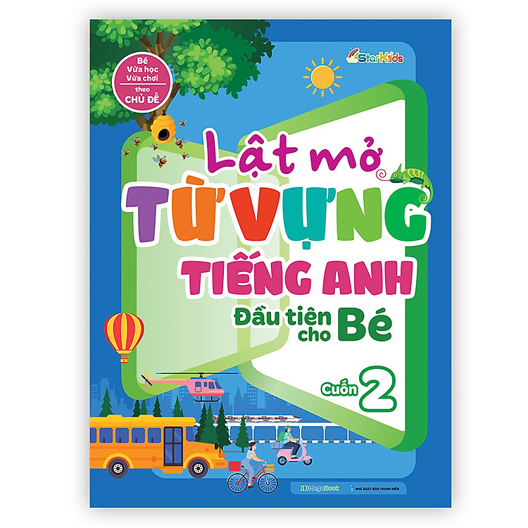 Lật Mở Từ Vựng Tiếng Anh Đầu Tiên Cho Bé – Cuốn 2