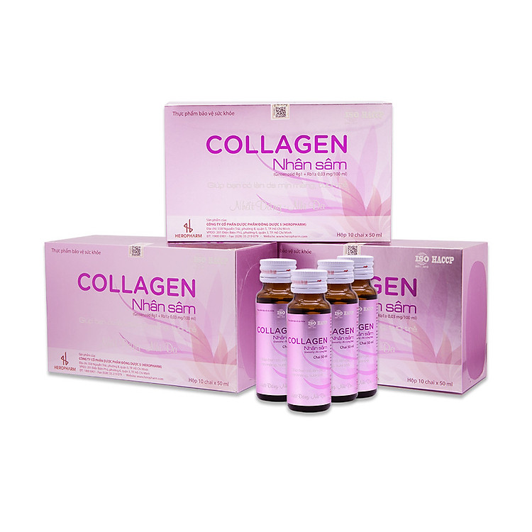 Combo 3 Hộp Thực Phẩm Chức Năng Collagen Nhân Sâm