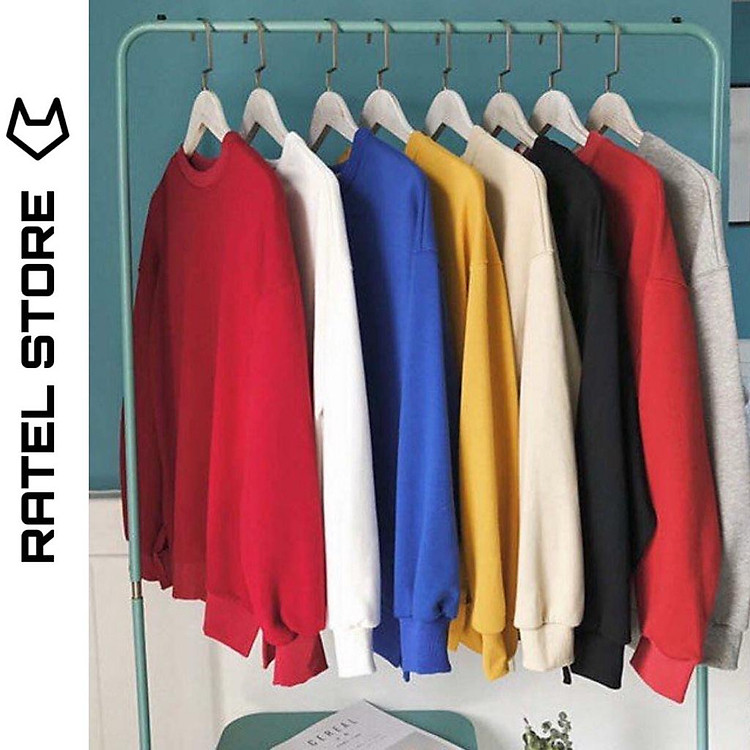 Áo Sweater Trơn Basic