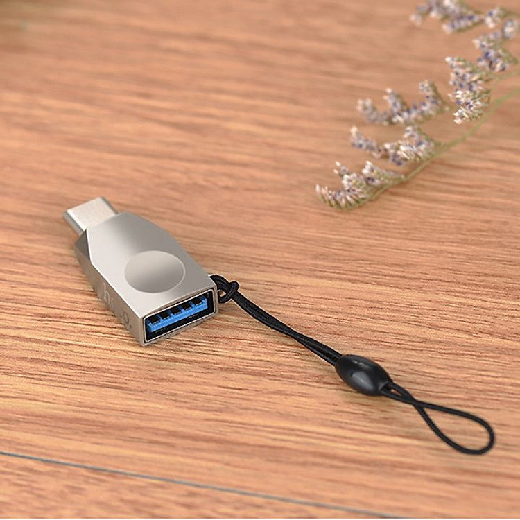 Đầu Chuyển USB Type C Sang USB 3.0 - Hoco UA10 - Hàng Chính Hãng