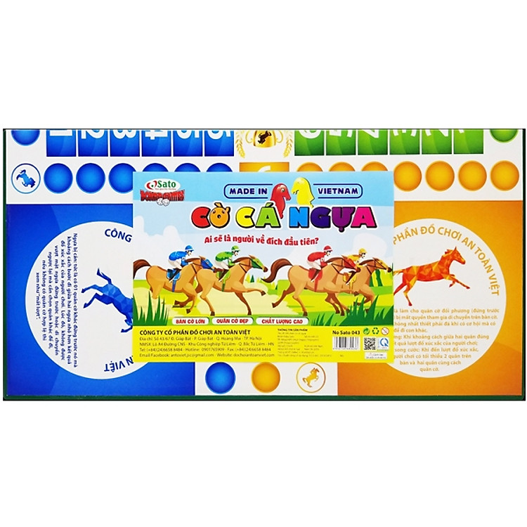Tham Khảo tại ConCung: Cờ Cá Ngựa Sato 043 - Fahasa - Nhận ngay nhiều ưu đãi