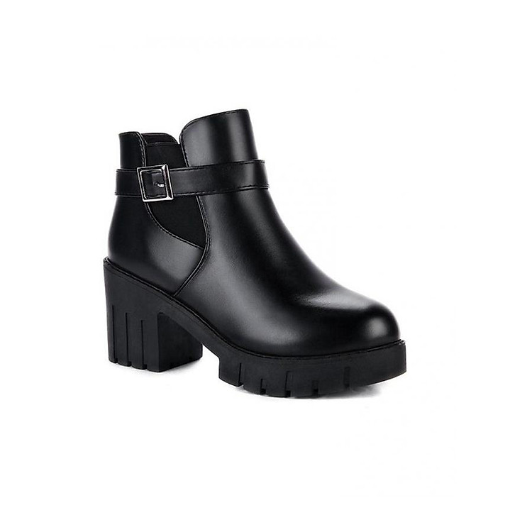 Giày Boot nữ thời trang 095BD (Đen)