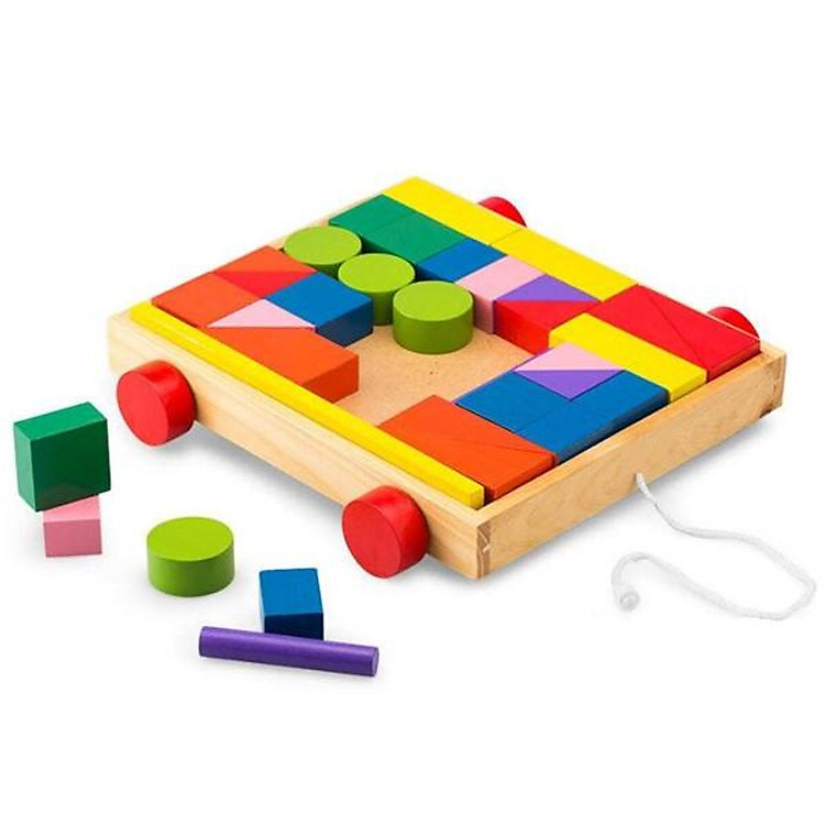 Mua Đồ Chơi Xếp Hình Gỗ 35 Chi Tiết Chính hãng Ưu đãi - Hình ảnh 2