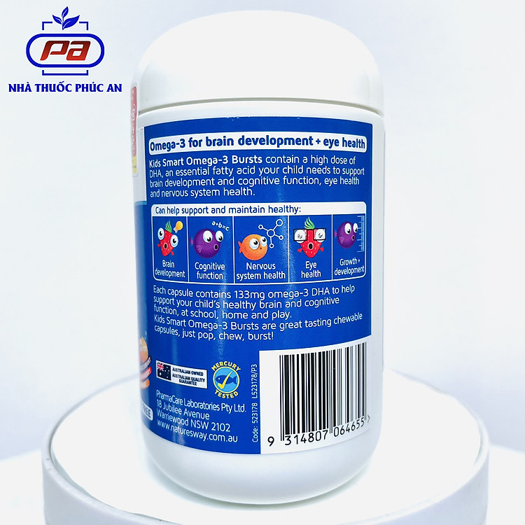 Nơi mua Viên nhai dầu cá DHA cho bé Tin cậy Giá tốt - Hình ảnh 3