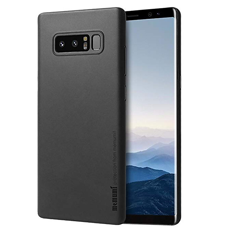 Ốp lưng nhám siêu mỏng 0.3mm cho Samsung Galaxy Note 8 có gờ bảo vệ camera
