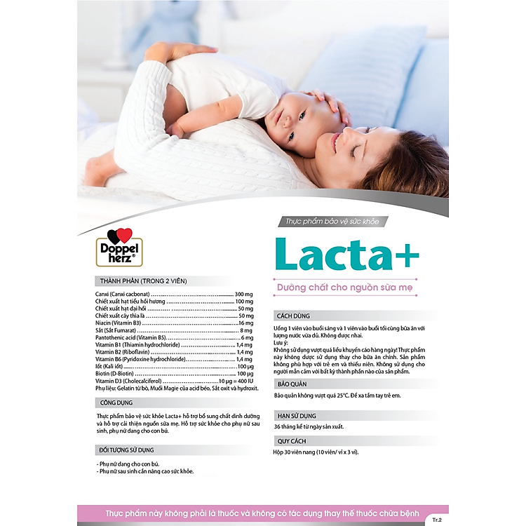 Lacta+ tại Doppelherz Official Store Uy tín Tiết kiệm - Hình ảnh 3