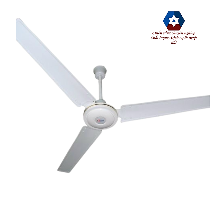 Quạt trần giá rẻ SuperVilighting QTR-VT Hàng nhập khẩu AC 75W sải cánh 1,4m 3 cánh hộp số 3 tốc độ bảo hành 1 năm
