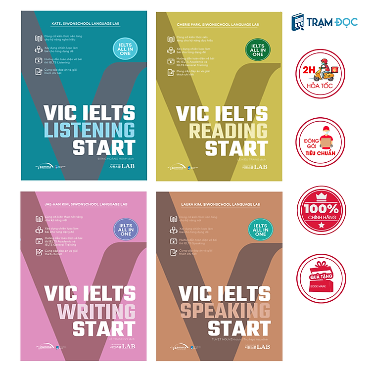 VIC Start IELTS All in One: Reading + Writing + Listening + Speaking
