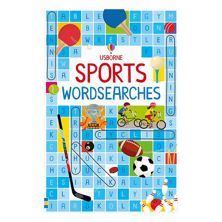 Sách Usborne Sports Wordsearches