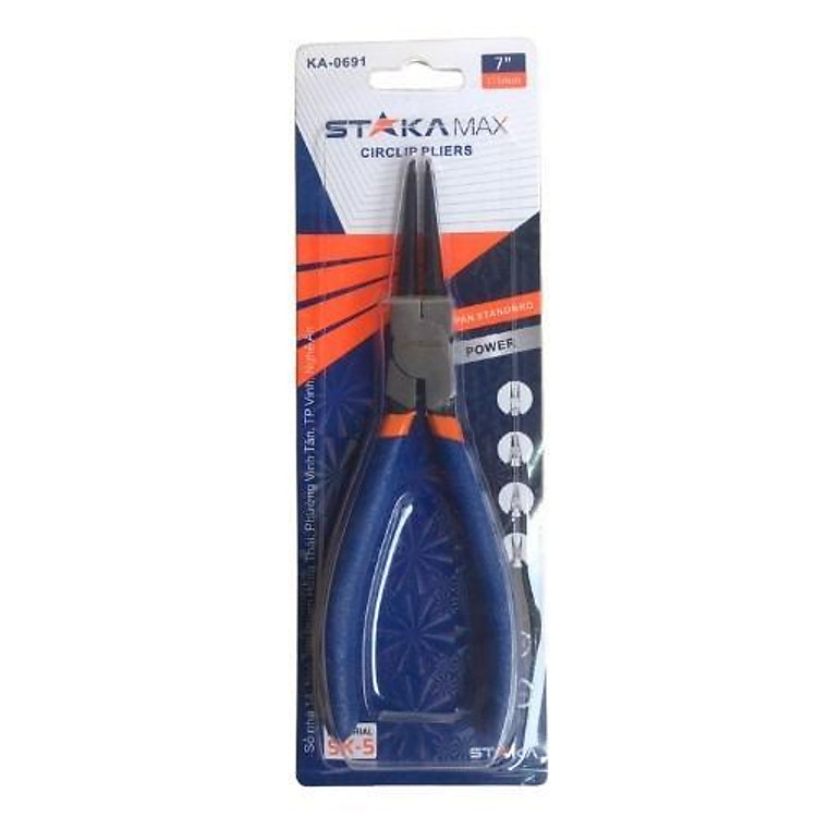 Kìm Phe 7' Thẳng Ra STAKA (12C/H, 120C/T) KA-0690