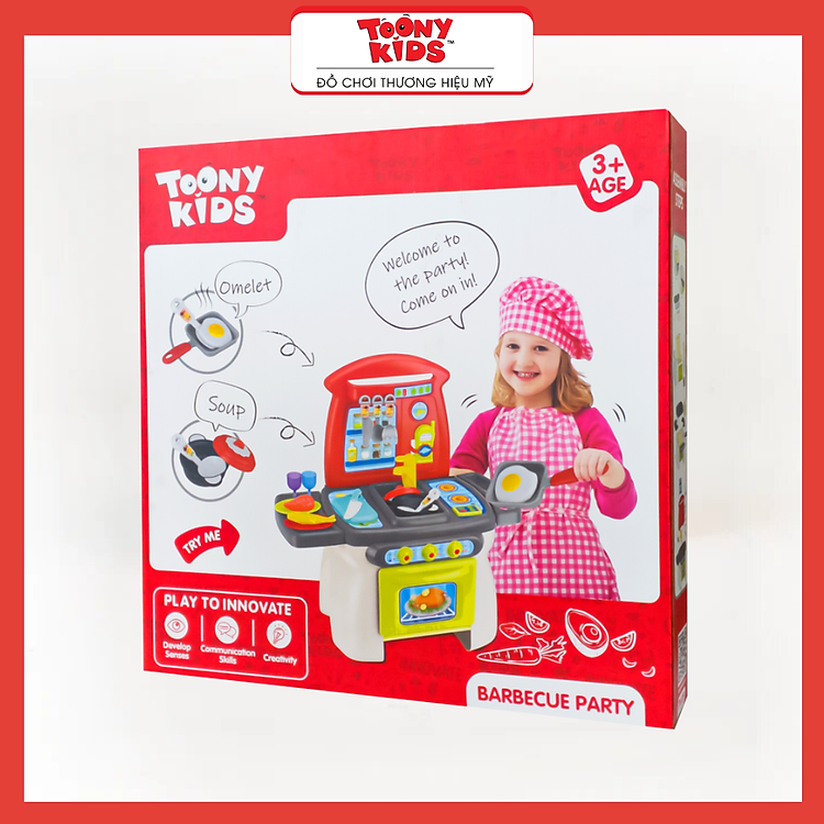 Mua tại Tiki: Mua Bộ Đồ Chơi Nấu Ăn TOONYKIDS TN139 Chính hãng Ưu đãi