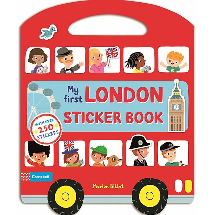 Sách My First London Sticker Book