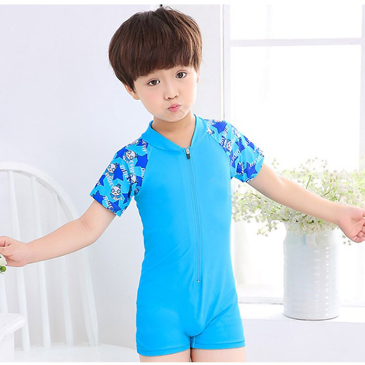 Đồ bơi liền thân Thun lạnh bé trai BT18401