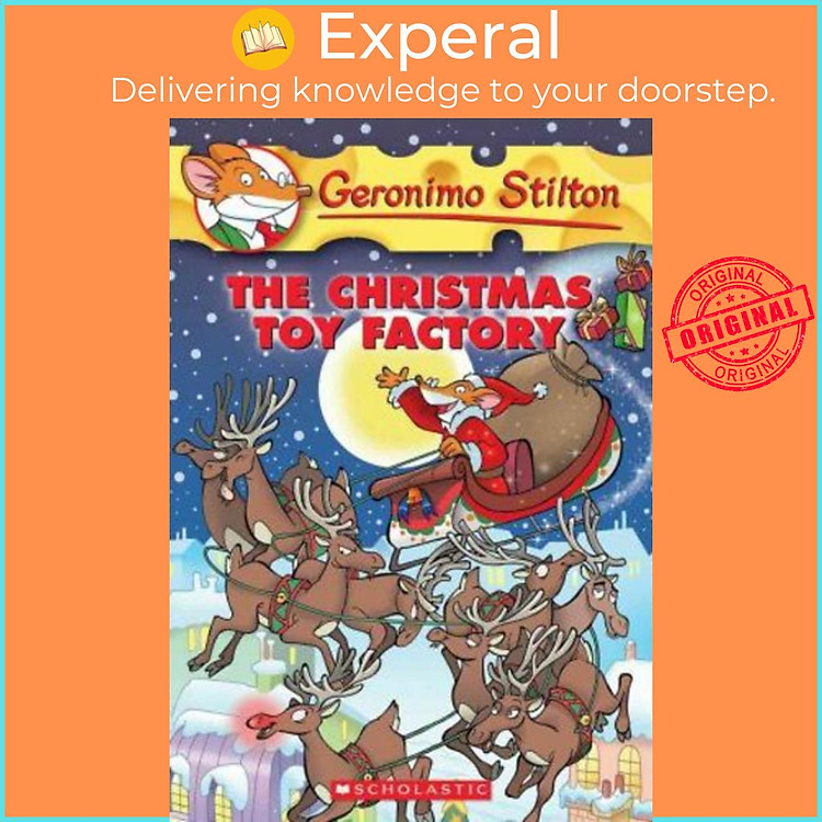 Sách - The Christmas Toy Factory (Geronimo Stilton, No. 27) by Geronimo Stilton (US edition, paperback)