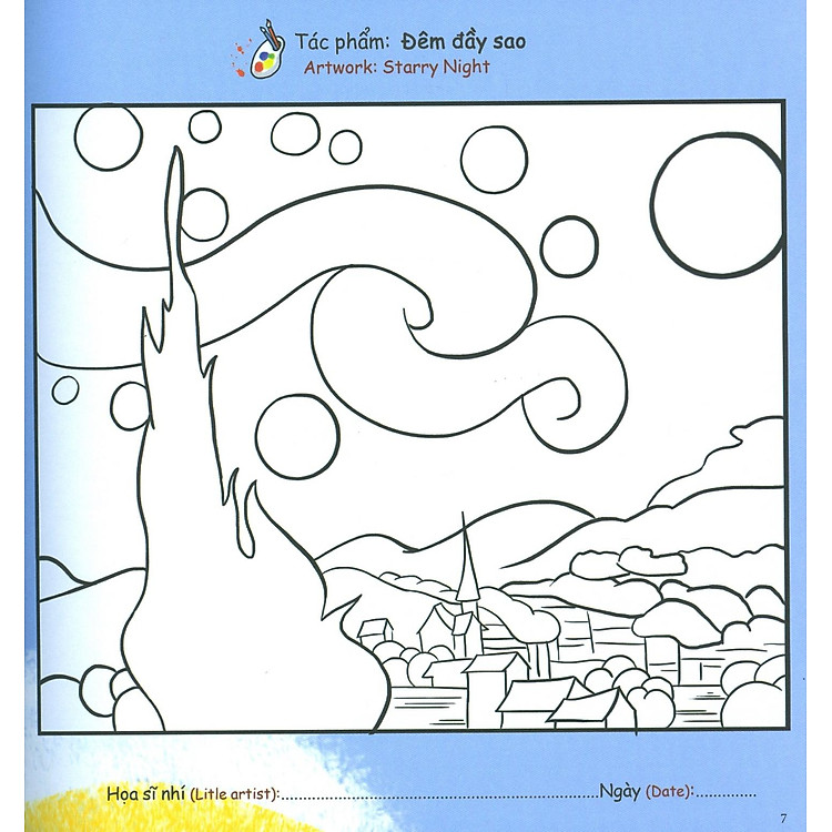 Let's Color - Nét Vẽ Mạnh Mẽ Như Vangogh - Ảnh 4