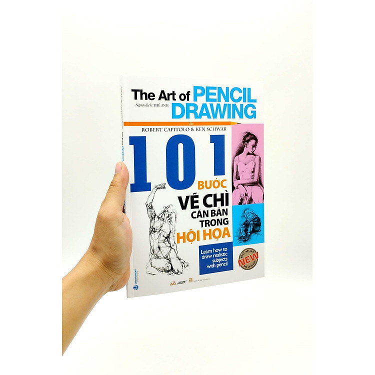 101 Bước Vẽ Chì Căn Bản Trong Hội Họa (Tái Bản 2023) - Ảnh 3
