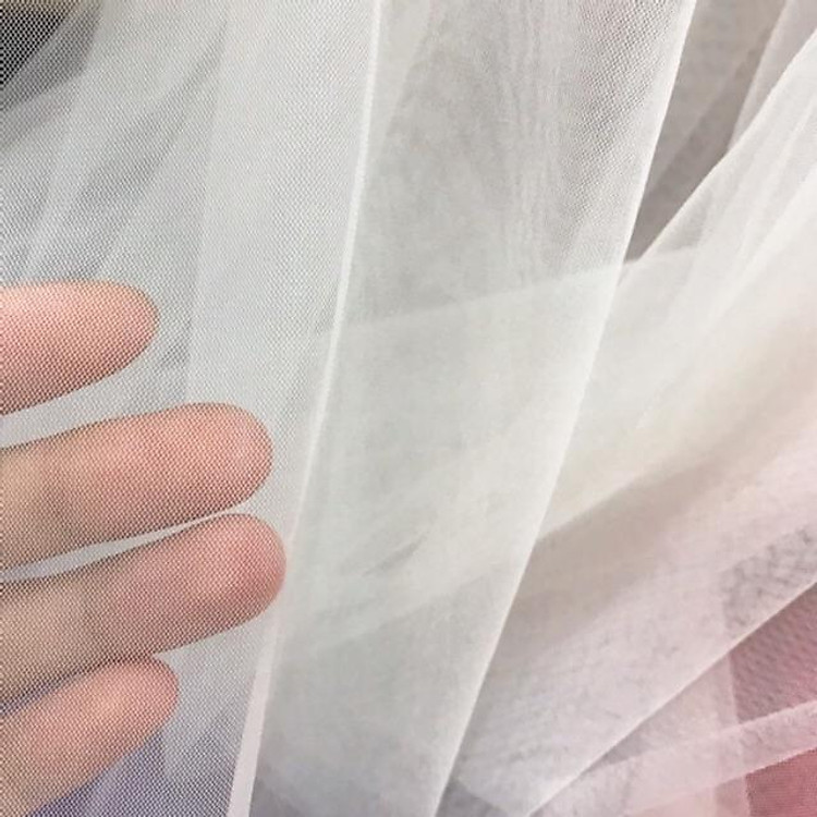 Voan lưới trắng dày