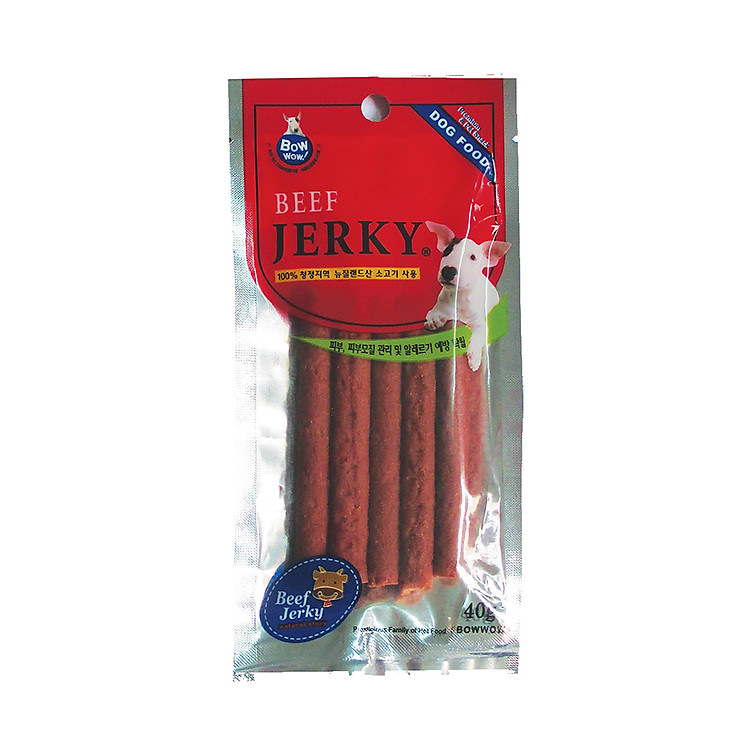 Đồ chơi cắn gặm cho chó - Thịt bò que Beef Jerky