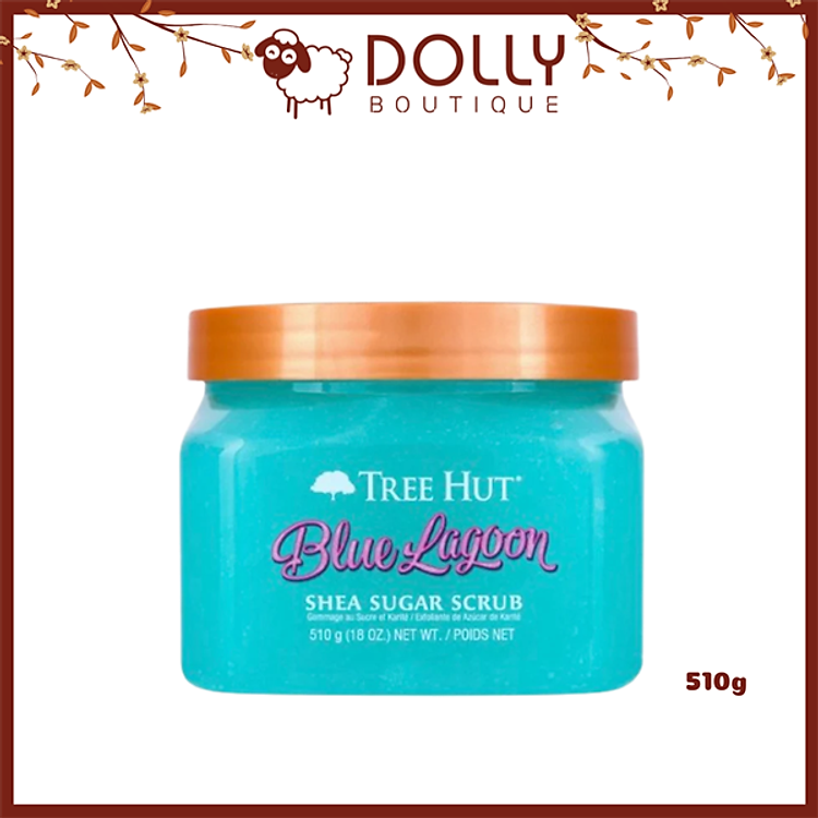 Tẩy Tế Bào Chết Body Tree Hut Shea Sugar Scrub Blue Lagoon 510g